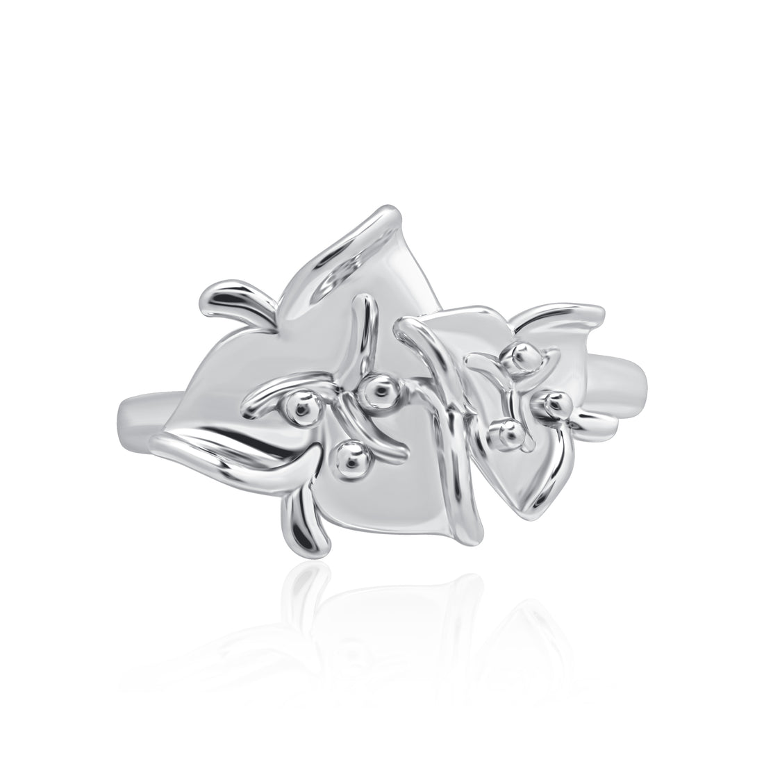 Plain Metal Flower Ring