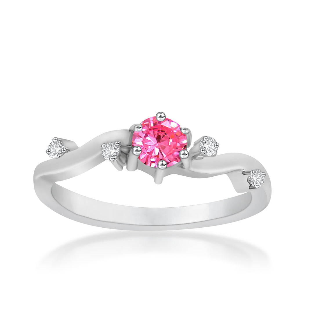 Pink Diamond Ring